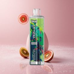 UWIN Crystal 10000 Puffs קיווי פסיפלורה גויאבה RGB תאורה