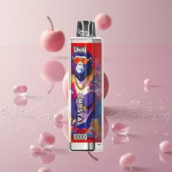 UWIN Crystal 10000 Puffs Love 66 תאורת RGB