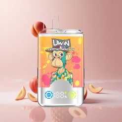 UWIN Crystal Twins 40000 מנגו אפרסק אננס רד בול סוללה נטענת 850mAh