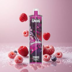 Uwin Shisha Hookah Crystal 20000 פיצים מעורבים פירות יער סוללה נטענת