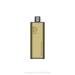 Vape Store Jerusalem - LAVIE GOLDEN BRICK 10000 שאיפות 482063 פסיפלורה קיווי גויאבה