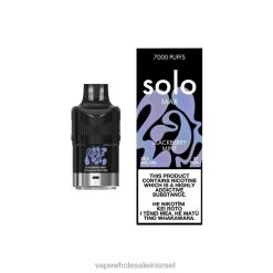 Vape Store Jerusalem - Solo MAX תַרמִיל נענע אוכמניות N68L473