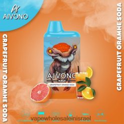 Vape Wholesale In Israel - Aivono AIM MAGIC סיגרית קופסת פה 5800 סודה תפוז אשכולית T2JL60101