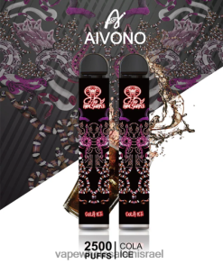 Vape Wholesale In Israel - Aivono AIM SNAKE 2500 קרח קולה T2JL60301