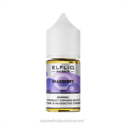 Vape Wholesale In Israel - ELFBAR ELFLIQ NIC SALT 30 מ"ל אוּכמָנִית 2RN411