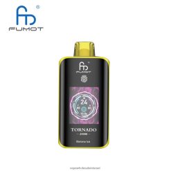 Vape Wholesale In Israel - Fumot Tornado 25000 וואפ חד פעמי קרח בננה 8BZ6ZR1