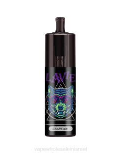 Vape Wholesale In Israel - LAVIE COLOUR BAR בקרת זרימת אוויר של 10000 שאיפות 4820331 קרח ענבים