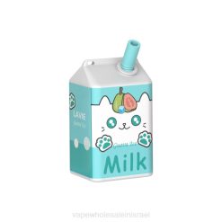 Vape Wholesale In Israel - LAVIE MILK 7000 שאיפות 4820181 קרח גויאבה