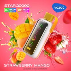 Vape Wholesale In Israel - VOZOL STAR 20000 2L0R01 מנגו תות