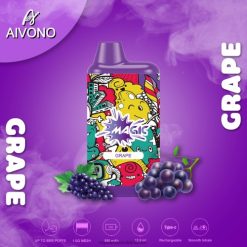 Vape Wholesale Jerusalem - Aivono AIM MAGIC סיגרית קופסת פה 5800 עַנָב T2JL6092
