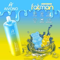 Vape Wholesale Jerusalem - Aivono FATMAN 6800 קרח דוב גומי T2JL6032