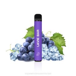 Vape Wholesale Jerusalem - LAVIE BAR 2% פחזניות בגרסה 800 4820322 קרח ענבים