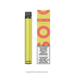 Vape Wholesale Jerusalem - Solo ואפי חד פעמי לימון חמוץ N68L412
