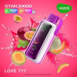 Vape Wholesale Jerusalem - VOZOL STAR 20000 2L0R012 אוהב 777