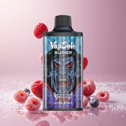 Vapsolo Super 15000 Puffs מתערובת פירות יער 40ml נוזל