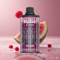 Vapsolo Super 15000 Puffs פטל אבטיח סוללה 850mah Mesh Coil