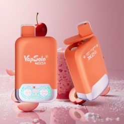 Vapsolo Twins 20000 פלאפים דיספוזבל וופ דובדבן קולה ואפרסק קרח עסיסי 40 מ"ל נוזל