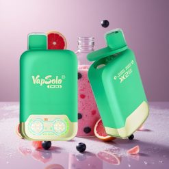 Vapsolo Twins 20000 Puffs אוכמניות כחולות ואשכולית מרעננת עם 40 מ"ל נוזל