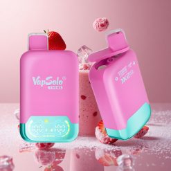 Vapsolo Twins 20000 Puffs תות פטל דובדבן קרח & ענבים קרח 40 מ"ל נוזל
