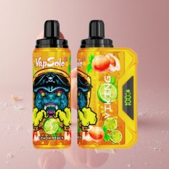 VapSolo VIKING 12000 לימון אפרסק סוללה & צריכת דלק