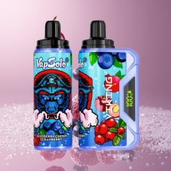 VapSolo VIKING 12000 פאפים חד פעמי אוכמן דובדבן חמוציות 22ml