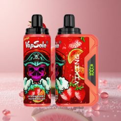 VapSolo VIKING 12000 Puffs תות אבטיח נטען Type-C