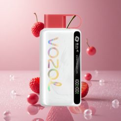 VOZOL STAR 9000/12000 מערכת אידוי חד פעמית תות פטל דובדבן עם טעינה מהירה ב-30%